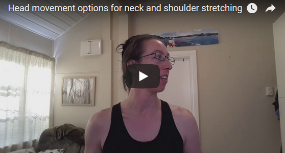 video neck stretch movements