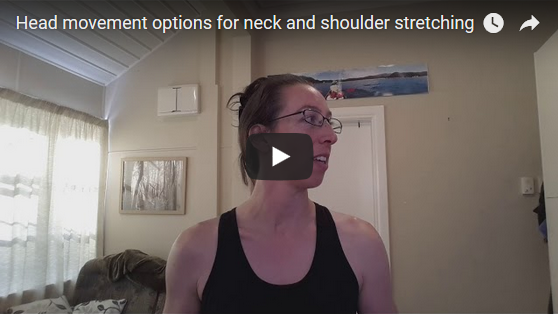 video neck stretch movements