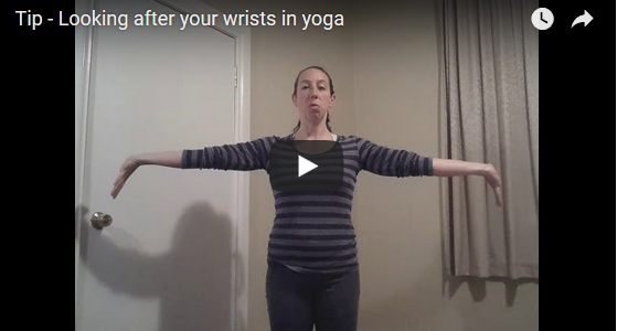 video looking after your wrists in yoga