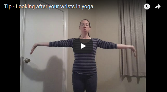 video looking after your wrists in yoga