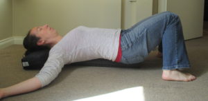 restorative backbend if you have spinal injuries