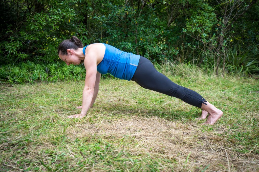 basic plank pose