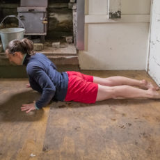 Using your leg muscles in cobra pose to protect your back