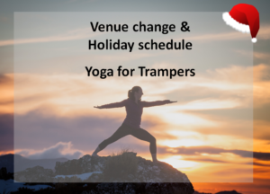 holiday schedule with santa hat