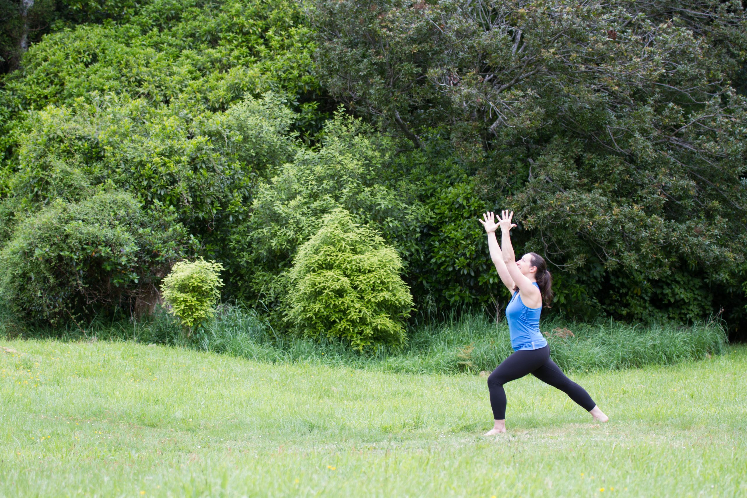 warrior I yoga pose