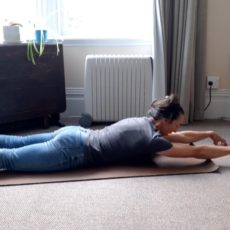 Cobra pose variation takes the pressure off your wrists and changes the stretch [video]